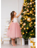 Lace Tulle Flower Girl Dress Birthday Party Dress Lace Tulle Flower Girl Dress Birthday Party Dress